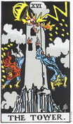 The Tower tarot card