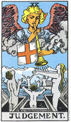 Judgement tarot card